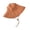 Dark Orange, variant on bestolf Waterproof Bucket Rain Hat with Chin Strap, Quick Drying Sun Hat, Mesh Ventilation Wide Brim Hat, Summer Headwear (Blue )