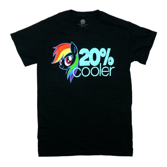 My Little Pony Mens T-Shirt - Rainbow Dash 20% Cooler