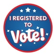 thumbnail image 3 of I Registered To Vote Stickers, 3 of 4