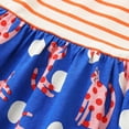 thumbnail image 6 of Gubotare Baby Girl Dresses Girl's Sundresses Summer Boho Strap Tiered Dresses with Pockets 2T 3T (Blue,2-3 Years), 6 of 9