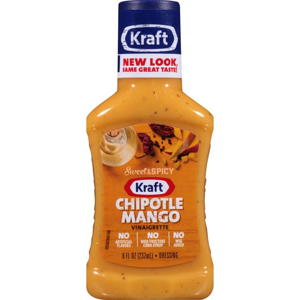 Kraft Mango Chipotle Vinaigrette Dressing 8 fl oz Bottle