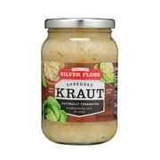 Silver Floss Naturally Fermented Shredded Sauerkraut, 16 oz Jar