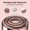 thumbnail image 5 of SEIHAI Facial Hair Removal for Women, Electric Painless Rechargeable Facial Hair Remover for Face, Lip, Chin with 2 x Replacement Heads, 5 of 8