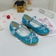 thumbnail image 2 of Zapatos de princesa con lazo para niños, zapatos planos con lentejuelas para niñas grandes y niñas, zapatos de cuero para bailar, 2 of 6
