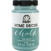 FolkArt Home Decor Chalk Furniture & Craft Acrylic Paint in Assorted Colors, 8 ounce, Grotto