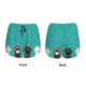 thumbnail image 3 of Balery Cute Cat Paw And Dog Pantalones cortos deportivos para mujer con forro y dos bolsillos, elásticos, para entrenamiento, gimnasio, yoga-XX-Large, 3 of 7