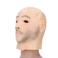 thumbnail image 3 of Visible Latex Headgear, Bald Multifuntional Latex Headgear  for Cosplay, 3 of 7