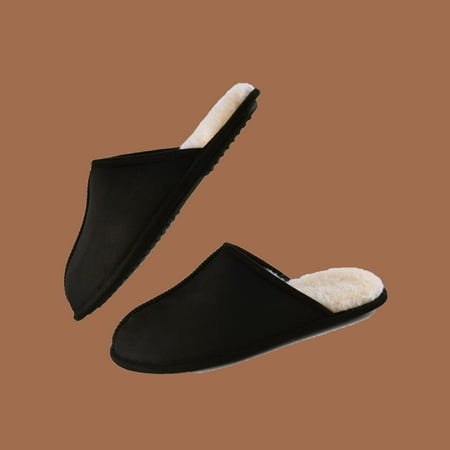

Men s Non-Slip Household Slippers Memory Foam Sole Indoor Comfortable Soft Household Shoes