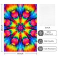 thumbnail image 2 of 4 Pcs Funny Kitchen Towels,Tie Dye Vivid Petal Mandala Pattern Microfiber Dish Towels,Kitchen Tea Towels,Kitchen Towel Set (18" X 26"), 2 of 7