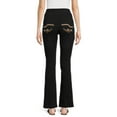thumbnail image 3 of The Pioneer Woman Pull On Embroidered Bootcut Jeans, 32” Inseam, Sizes XS-3X, Women's and Women's Plus, 3 of 5