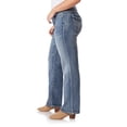 thumbnail image 2 of WallFlower Women's Luscious Curvy Bootcut Mid-Rise Bling Insta Stretch Juniors Jeans (Standard and Plus), 2 of 3