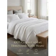 thumbnail image 6 of Santa Grace Honeycomb Thermal Waffle Blanket 100% Cotton Full White, 6 of 7