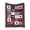 E, variant on LanSuare 4th of July Patriotic Throw Blanket Memorial Day Independence Day American USA Flag Blue Red Stars for Couch Sofa Bed