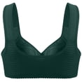 thumbnail image 3 of SPZTSX Plus Size Front Closure Lace Bras for Older Women Comfort Support Everyday Bras with Wide Straps, 3 of 4