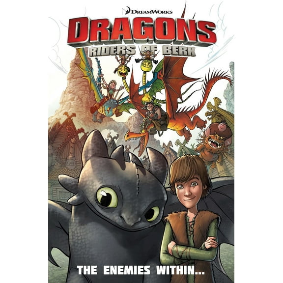 Pre-Owned Dragons Riders of Berk: The Enemies Within (Paperback) 1785851764 9781785851766