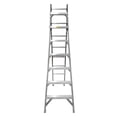thumbnail image 2 of Escalera Convertible De Aluminio BYP Tipo II 15 Escalones 175Kg plateado 204cm, 2 of 7