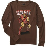 Marvel - Men's Iron Man Thermal Long-Sleeve Tee