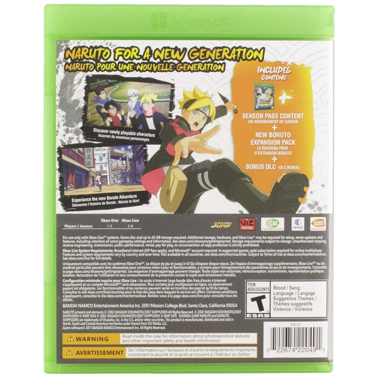 【中古ソフト】Naruto Shippuden Ultimate Ninja Storm 4 (輸入版:北米) - XboxOne／Bandai Namco Games Amer／XboxOne Naruto Ultimate Ninja Storm 4 Xbox One [Digital Code