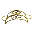 thumbnail image 2 of GROWTH TANK Crystal Ball Rack Multiuse Spheres Metal Base for Tabletop Hotel Living Room Gold, 2 of 9