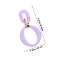thumbnail image 2 of FESTFENDS 1Par Aretes Estéticos Con Estilo Drop Y Eslabones Para Y Eventos Formales, 2 of 8