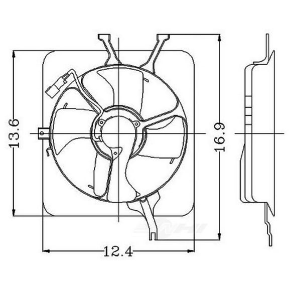 Engine Cooling Fan Assembly