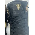 thumbnail image 4 of Ni - ke Ni - ke Air Jordan 1 Retro High Men's 12 Black/Gold Melo 2014 Shoes 332550-026, 4 of 5