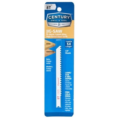 UPC: 0081838062088 | 6208 JIG-SAW BLADE 8T BI-METAL 3-5/8IN LENGTH