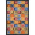 thumbnail image 5 of SAFAVIEH Metropolis Nevaeh Geometric Area Rug, Blue/Multi, 5'3" x 7'11", 5 of 5