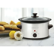 NESCO SC-150-47 1.5-Qt. 120-Watt Metallic Slow Cooker (Silver)