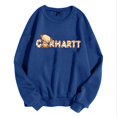 thumbnail image 4 of WEAIXIMIUNG Sweatshirts pour Femmes Enseignants Mode Décontractée Couleur Unie Manches Longues Imprimé Lettre Col Rond Hoodie, 4 of 5
