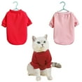 thumbnail image 2 of Kitten Winter Clothes Warm 2PCS Soft Cat Clothes Puppy Sweatshirt Pet Apparel, 2 of 10