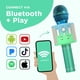 thumbnail image 2 of Micrófono de karaoke Move2Play Kids con pegatinas y Bluetooth, 2 of 6