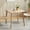 Natural-Oak, variant on Livinia Canberra 27.6" Square Wooden Dining Table/Malaysian Oak Kitchen Table (Natural-Oak)