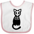 thumbnail image 3 of Inktastic Skeleton Cat Boys or Girls Baby Bib, 3 of 4