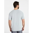 thumbnail image 3 of Athletic Works Men's and Big Men's DriWorks Mesh Tee with Short Sleeves, Sizes XS-5XL, 3 of 5