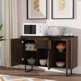 thumbnail image 4 of Costway 3-Door Kitchen Buffet Server Sideboard Storage Cupboard Cabinet w/Drawer, 4 of 12