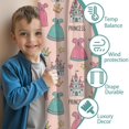 thumbnail image 3 of Blackout Kids Curtains,Princess and Dress Pink Pattern Children's Insulated Curtains Set Of 2,Bedroom Essentials,Toddler Room Decor 52"x84", 3 of 5