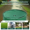 thumbnail image 2 of Seipola 100 Gallon Rain Barrel Water Collection System | Collapsible Portable Water Storage Tank | Rainwater Collector with Filter & Faucet (with Switch), 2 of 9