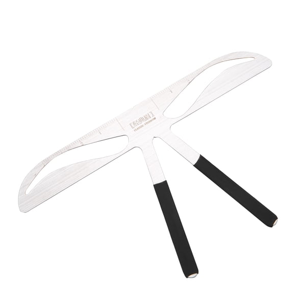 Regla para cejas Jadeshay Plantilla para dar forma a las cejas Acero inoxidable 1# 2# 3# 4# 5# 6# 7# 8#