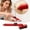 Red, variant on Rotating Cleaning Brush - Multi-Purpose Kitchen Scrub Brush with 360 Degree Rotation - Dish Cleaning Tool for Pots Pans Sinks - Red