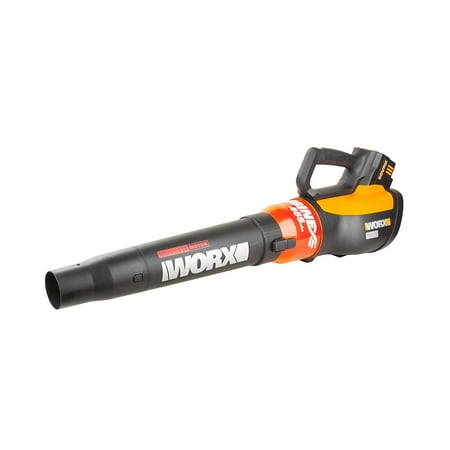 Stage Heat Variable Speed Blower - WORX TURBINE Blower, 56V Li-ion, Brushless Motor, Variable Speed, 125 mph, 465 cfm, Tool, Axial Fan