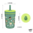 thumbnail image 5 of Zak Designs 12oz CoComelon Kelso Toddler Cups For Travel or At Home, Vacuum Insulated Stainless Steel Sippy Cup With Leak-Proof Design is Perfect For Kids (JJ, Cody, Nina), 5 of 12