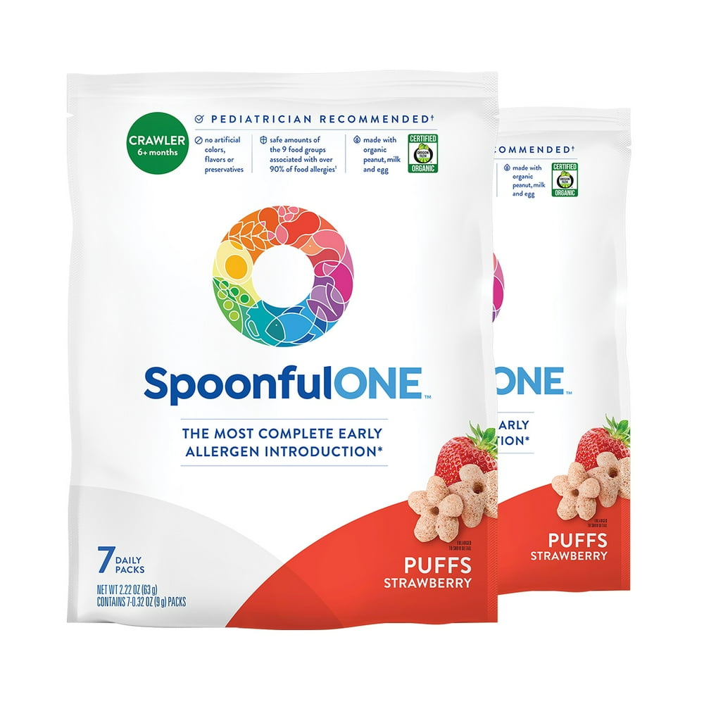 SpoonfulONE Allergen Introduction Puffs Protection For