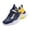 Yellow, variant on Boys Hook and Loop Sneakers Water Resistant Synthetic Leather Chunky Sole Athletic Shoes Non Slip Lightweight Kids School Casual Trainers Yellow 34