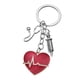 thumbnail image 5 of Regalo de la Semana de la Enfermería, Regalo de San Valentín, Llavero de Enfermera, Llavero del Día de la Enfermería Blanco, 5 of 9