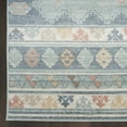 thumbnail image 5 of Nourison Washable Decor 5'3" x 7' Light Blue Bohemian Indoor Rug, 5 of 9