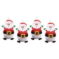 thumbnail image 5 of Colcolo Christmas 3D Paper Lantern Hanging Crepe Paper Holiday Decoration Paper Lanterns Santa Claus, 5 of 8