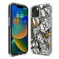 thumbnail image 3 of Mundaze - Case for Apple iPhone 13 Pro Max Slim Shockproof Hard Shell Soft TPU Heavy Duty Protective Phone Cover - Abstract Graffiti Tattoo, 3 of 5