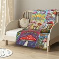 thumbnail image 2 of JEUXUS  Mushroom Blanket, Mushroom Gifts for Women Men Teens Girls Kids, Mushroom Throw Blanket, Soft Mushroom Stuff, Cute Mushroom Deoor Gifts, Room Bed Unique Birthday Gifts,, 2 of 6