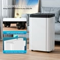 thumbnail image 5 of Rocyis 70 Pt Dehumidifier for 5000 Sq Ft, Whole House, White - Adjustable Humidistat, 5 of 9